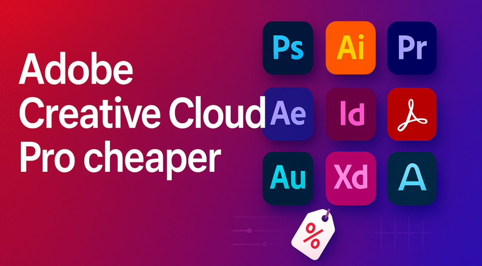 Adobe Creative Cloud Pro φθηνότερο (χωρίς VPN 2025)