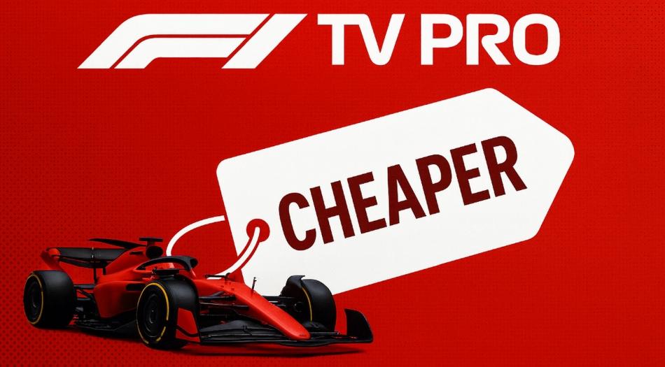 F1 TV Pro φθηνότερο (μόνο 32,99 $ ετησίως)